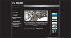 Desktop Screenshot of crichton-mfg.com
